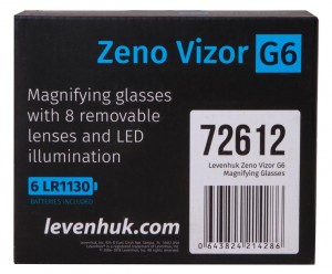 Levenhuk Zeno Vizor G6 nagyítószemüveg