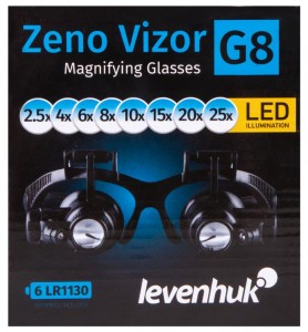 Levenhuk Zeno Vizor G8 nagyítószemüveg