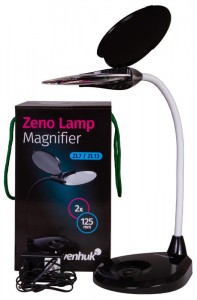 Levenhuk Zeno Lamp ZL13 fekete nagyító (74085)