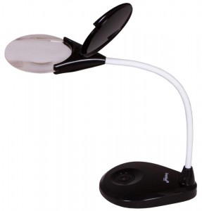 Levenhuk Zeno Lamp ZL13 fekete nagyító (74085)