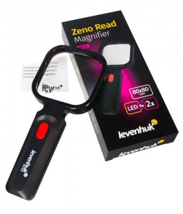 Levenhuk Zeno Read ZR10 fekete nagyító (74067)