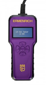 Ermenrich Zing AL40 akkumulátor-tesztelő (Lila)