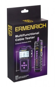 Ermenrich NetGeeks NP45 multifunkcionális kábeltesztelő