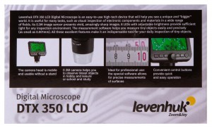 Levenhuk DTX 350 LCD kijelzős digitális mikroszkóp