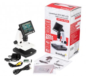 Levenhuk DTX 500 LCD-kijelzős digitális mikroszkóp