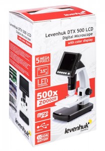 Levenhuk DTX 500 LCD-kijelzős digitális mikroszkóp