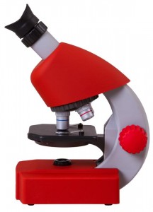 Bresser Junior 40x-640x mikroszkóp, piros