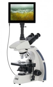 Levenhuk MED D40T Digitális Trinokuláris Mikroszkóp 16 MP kamerával, 40x-1000x (74006)
