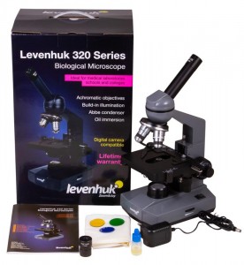 Levenhuk 320 PLUS biológiai monokuláris mikroszkóp (73795)