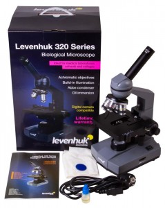 Levenhuk 320 BASE biológiai monokuláris mikroszkóp (73811)