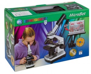 Bresser Junior 40x–1024x mikroszkóp, tokkal (26754)