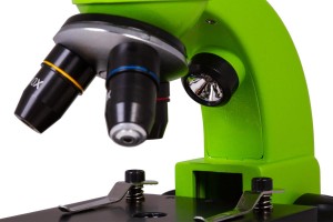 Bresser Junior Biolux SEL 40–1600x Zöld mikroszkóp, okostelefon-adapterrel (74319)