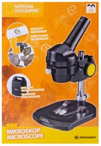 Bresser National Geographic 20x monokuláris mikroszkóp (74784)
