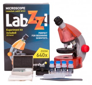 Levenhuk LabZZ M101 Narancssárga Mikroszkóp (70224)