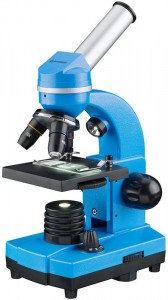 Bresser Junior Biolux SEL 40–1600x Kék mikroszkóp, okostelefon-adapterrel (74322)
