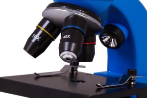 Bresser Junior Biolux SEL 40–1600x Kék mikroszkóp, okostelefon-adapterrel (74322)
