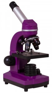 Bresser Junior Biolux SEL 40–1600x Lila mikroszkóp, okostelefon-adapterrel (74321)