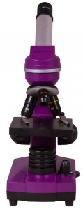 Bresser Junior Biolux SEL 40–1600x Lila mikroszkóp, okostelefon-adapterrel (74321)