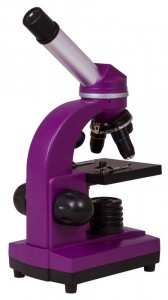 Bresser Junior Biolux SEL 40–1600x Lila mikroszkóp, okostelefon-adapterrel (74321)