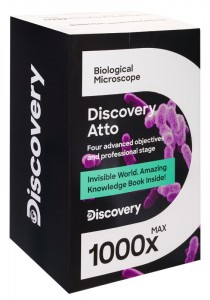 Discovery Atto Polar digitális mikroszkóp és könyv