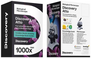 Discovery Atto Polar digitális mikroszkóp és könyv