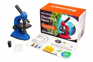 Discovery Nano Gravity mikroszkóp és könyv
