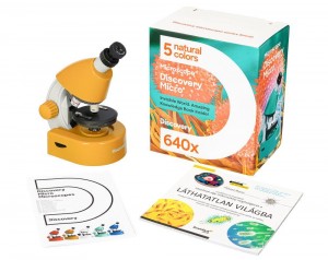 Discovery Micro Solar mikroszkóp és könyv
