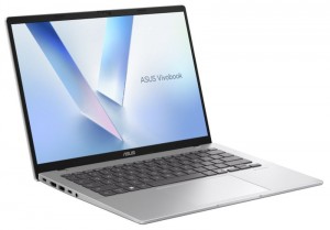 Asus VivoBook 14 M1407KA-LY143 14 WUXGA AMD Ryzen AI 5 330, 16GB, 512GB SSD, FreeDOS, Ezüst Laptop