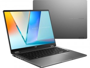 Asus VivoBook Flip TP3407AA-SG035W 14 OLED Intel® Core™ Ultra 7 355, 16GB, 512GB SSD, Windows® 11 Home, Szürke Laptop