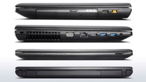 Lenovo Ideapad G510 15,6 HD LED fényes, Intel® Pentium Dual Core™ 3550M - 2,30GHz, 4GB (Max. 16 GB), 1TB HDD, Intel® HD Graphics 2500, DVD SM DL, 10/100 LAN, 802.11bgn, DSUB/HDMI, CR, 6cell, Fekete, FreeDOS