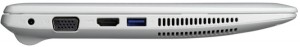 Asus X200MA-KX262D HD LED, Intel® Celeron Dual Core™ N2830, 2GB 1333MHZ beépített, 500GB HDD, Intel® HD Graphics, No ODD, 10/100, 802.11bgn, BT, DSUB/HDMI, CR, BT, 3cell, fehér, DOS