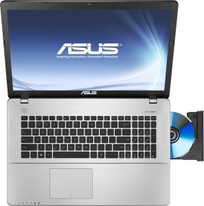 Asus X750LN-TY094D 17,3 HD+ LED Fényes, Intel® Core™ i7 Processzor-4500U, 8GB(2Slot) DDR3L, 1TB HDD, NVIDIA GeForce GT840M /2GB, DVD, Gbit LAN, 802.11bgn, DSUB/HDMI, CR, 4cell, Sötétszürke/Ezüst, FreeDOS