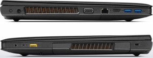 LENOVO NB IdeaPad Y510p 15.6 FHD (A-GL, WEDGE), Intel® Core™ i7 Processzor-4700MQ (2,4GHz), 8GB, 1TB+8GB SSHD, Nvidia G755M 2GB (SLI), NO ODD, HDMI, BT, fekete, DOS (S)